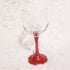 Glittered Wine Glass & Bottle Set